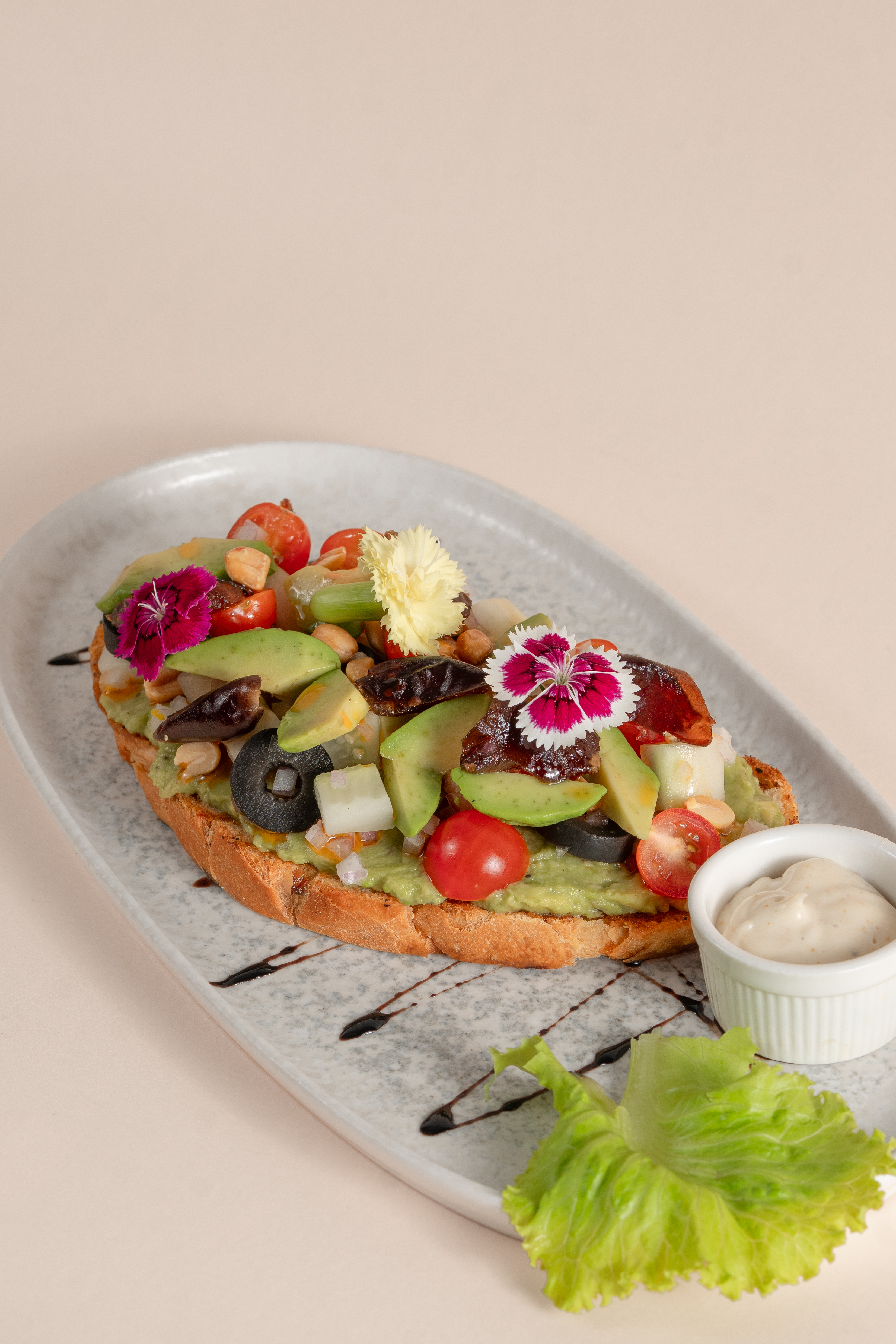 Mediterranean Avocado Toast