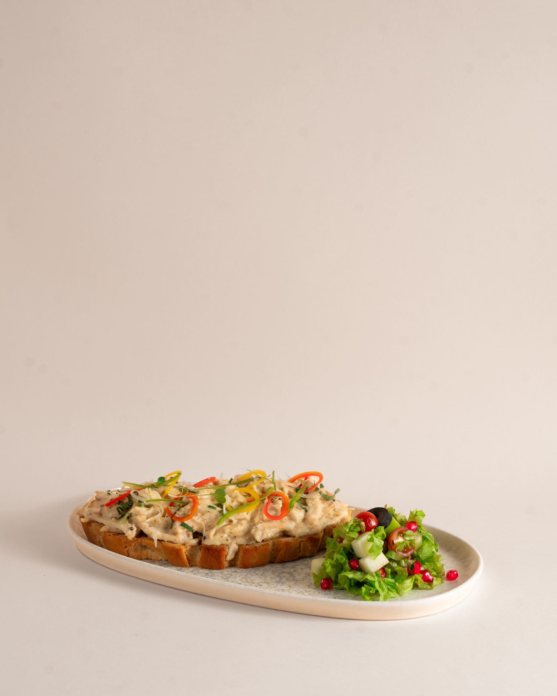 Creamy Chicken Toast