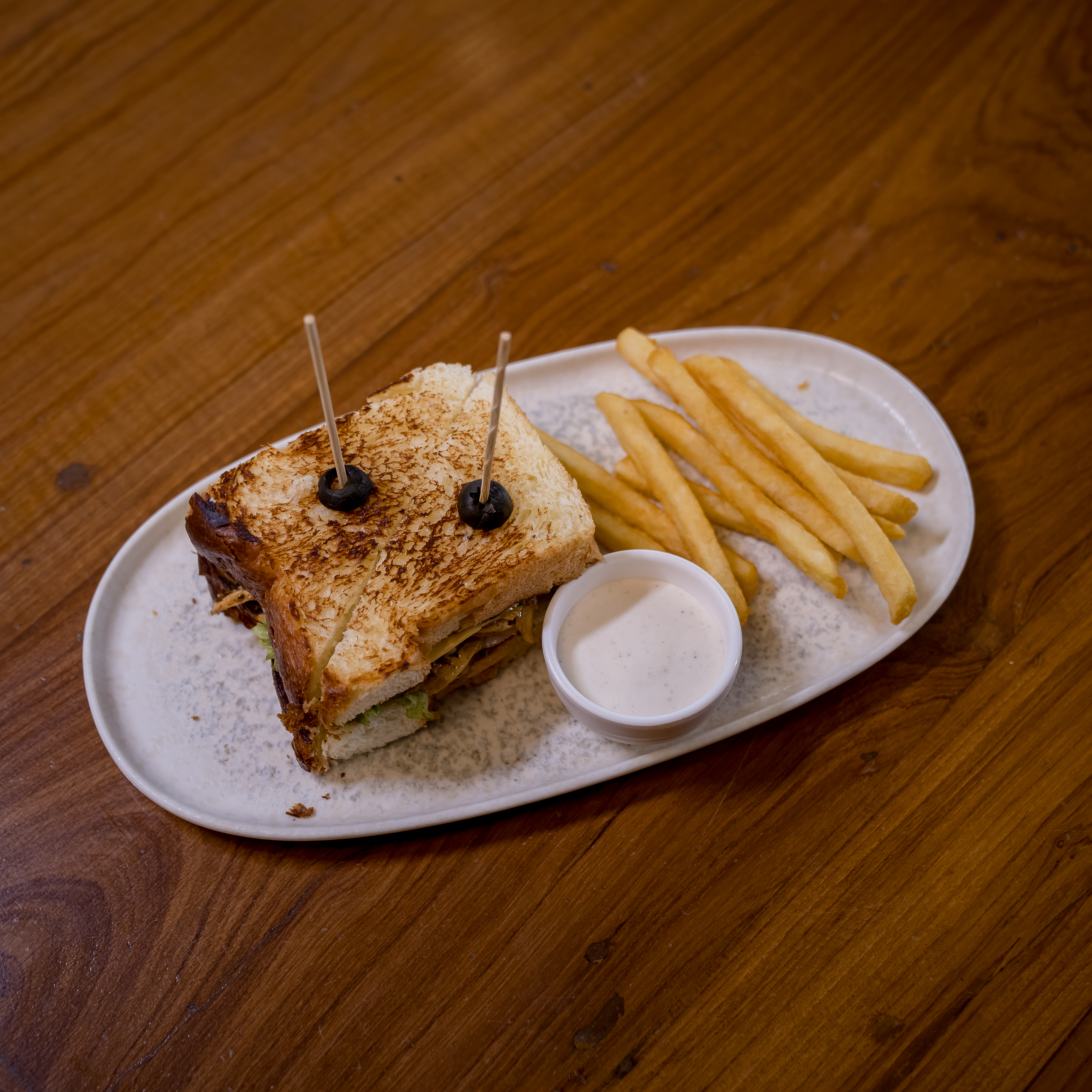 Chettinad Chicken Brioche