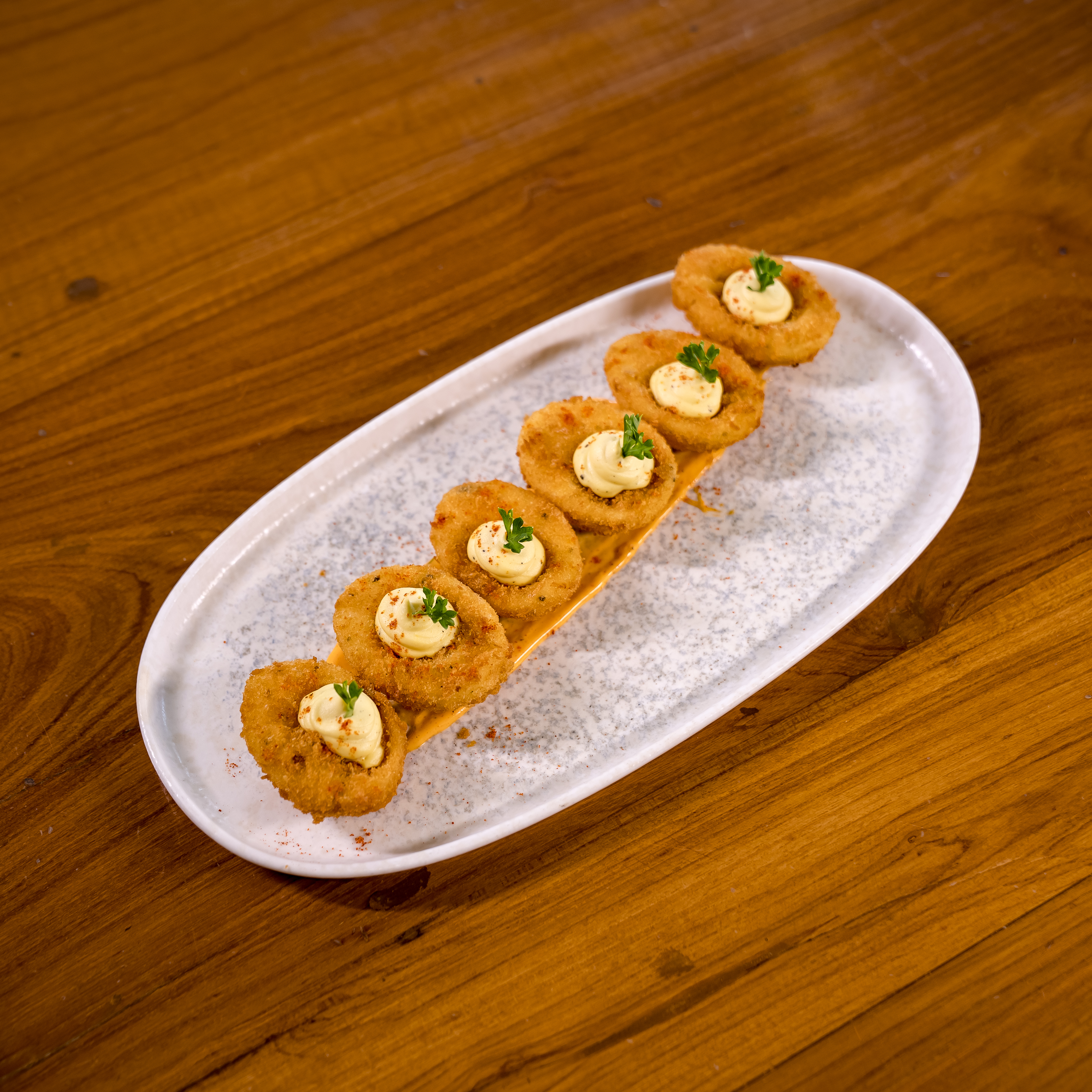 Devilled Fried Eggs
