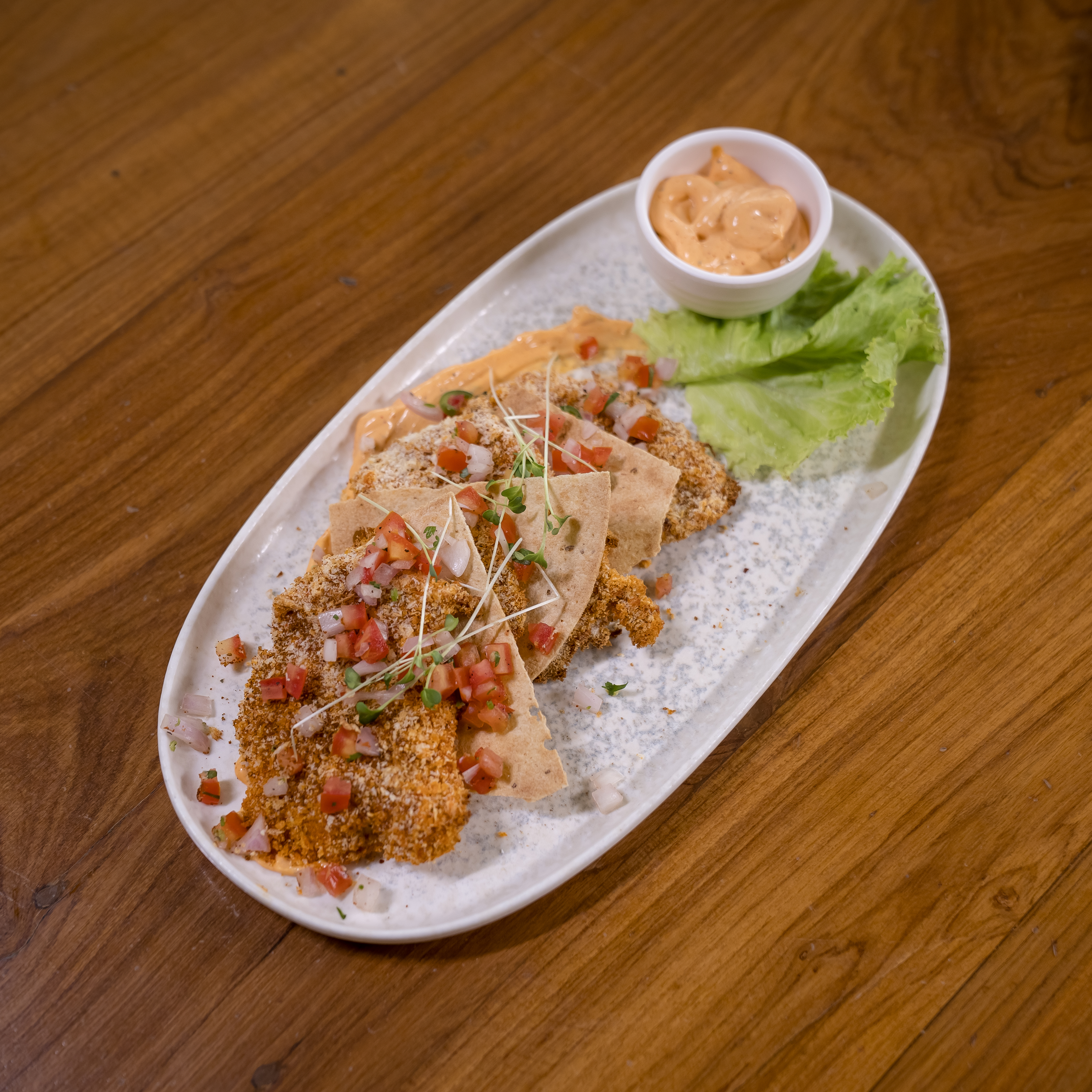 Velluli Karam Chicken & Chips