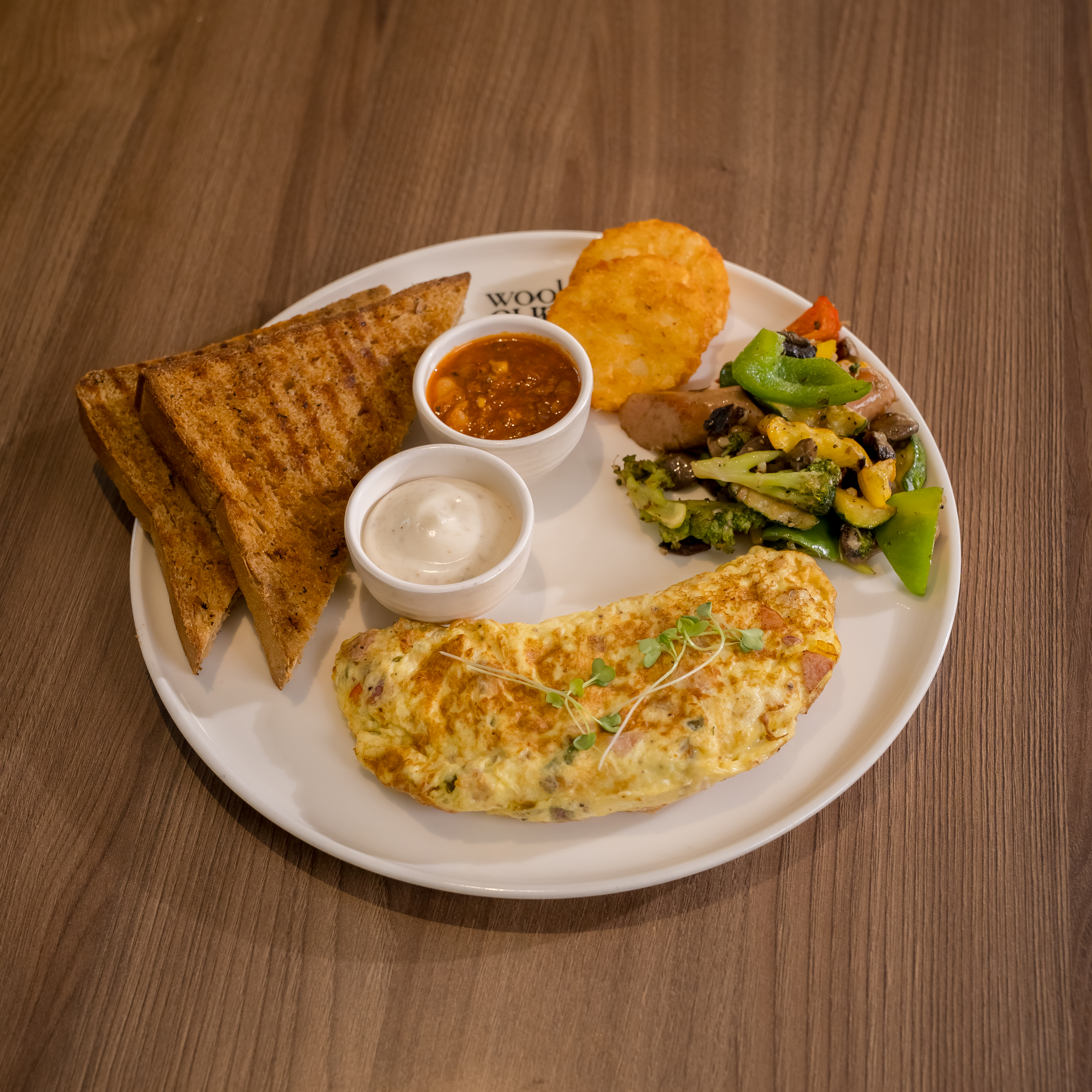 Farmer's Style Omelette